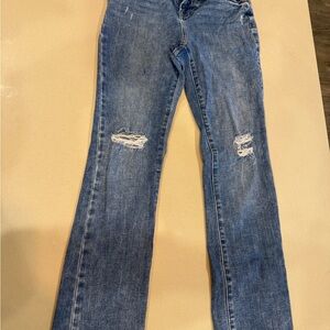 GAP Women's Straight Leg Blue Jeans